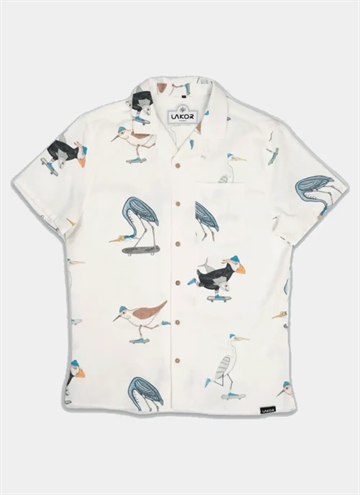 Lakor Skating Birds S/S Skjorte